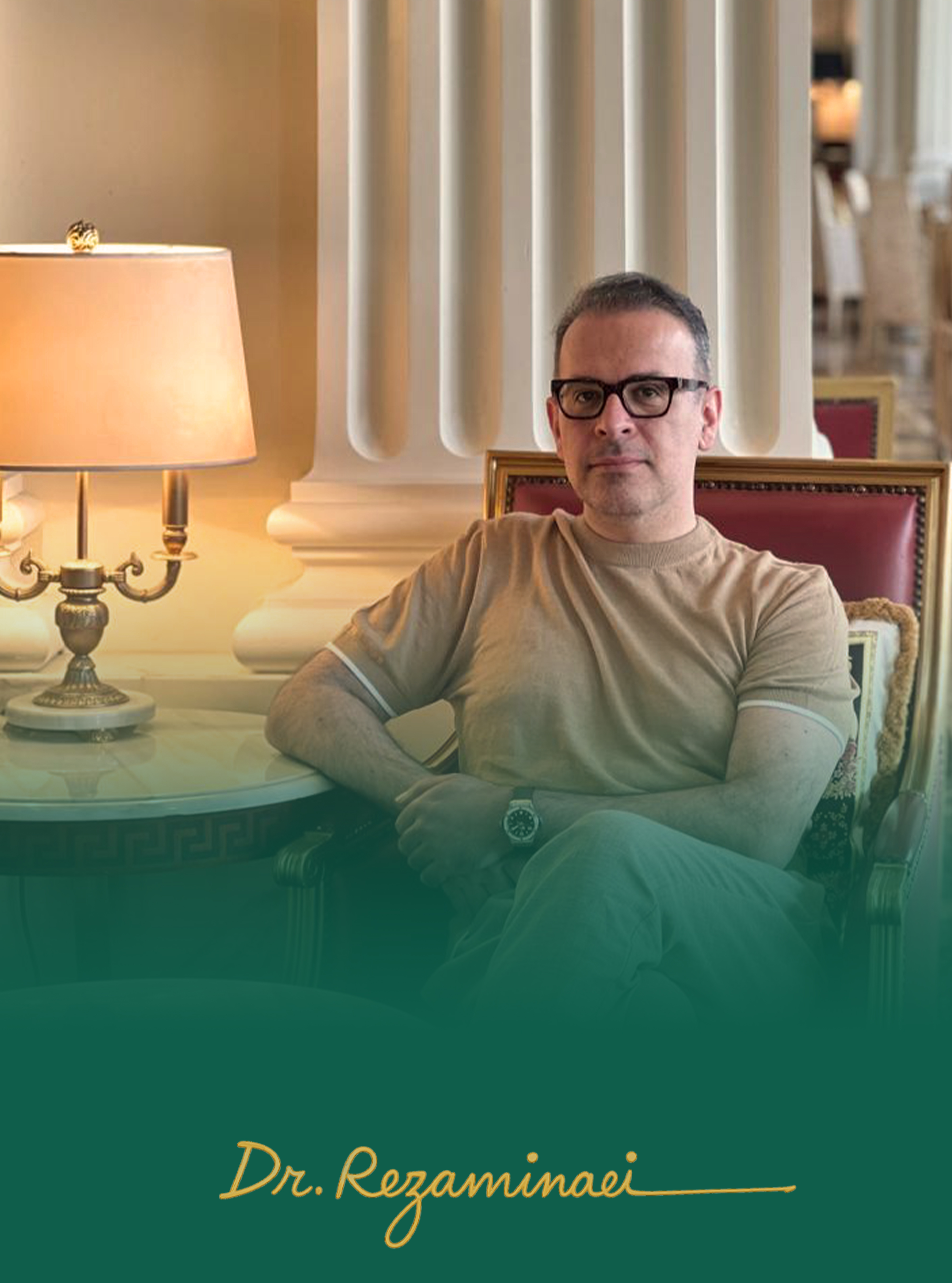 تصویر دکتر رضا مینایی